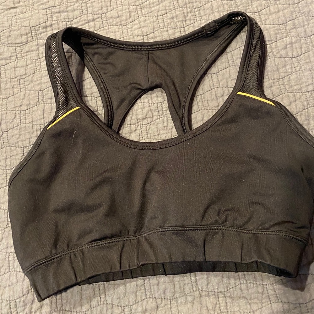 Size small black KCR sports bra